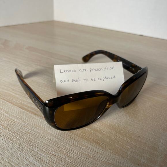 Ray-Ban JACKIE OHH RB4101 710 Cat Eye Tortoise Shell Italy FRAMES ONLY - Picture 1 of 8